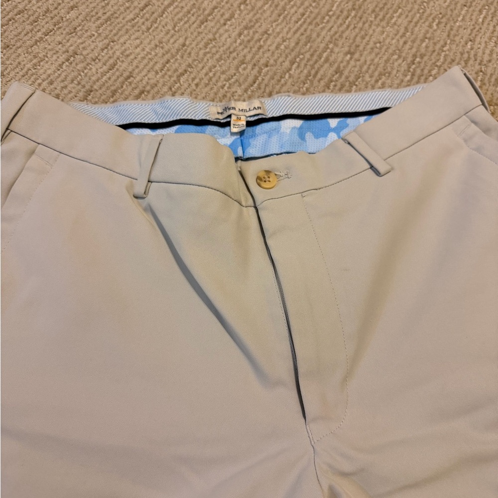 Peter Millar Gray Shorts 32